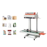 Automatic Vertical Plastic Film Bag Heat Sealing Machine / Continuous Heat Sealing Machine for Large-Sized Packaging Bags -1680 - Sealing Machine - foodmachtech
